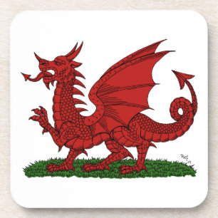 Porta-copo Dragão Vermelho do País de Gales