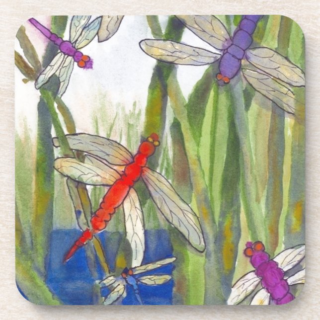 Porta-copo Dragonflies Summer (Frente)