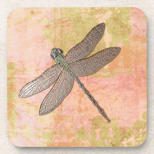 Porta-copo Dragonfly de Impressões Rosa