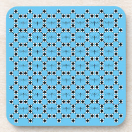 Porta-copo Dragonfly - Duro azul portas copos plásticas - con