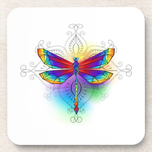 Porta-copo Dragonfly Poligonal (Frente)