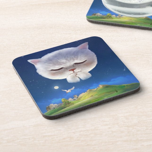 Porta-copo Dreamnight Sky com Cat (Left Side)