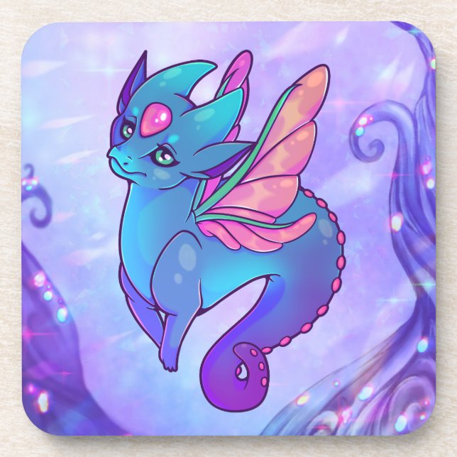 Porta-copo Dreamweaver Draginie conjunto de 6 portas copos (Frente)