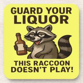 Porta-copo Drunk Raccoon