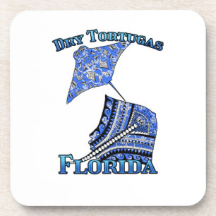 Porta-copo Dry Tortugas Florida Keys Vacing Tribal Stingray