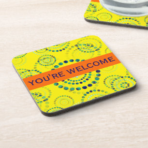 Porta-copo Dts Circle Power Flowers II + seu backgr. & ideia