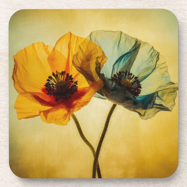 Porta-copo Duas Flores (Frente)