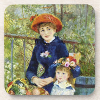 Duas Irmãs (Na Varanda) de Pierre Renoir