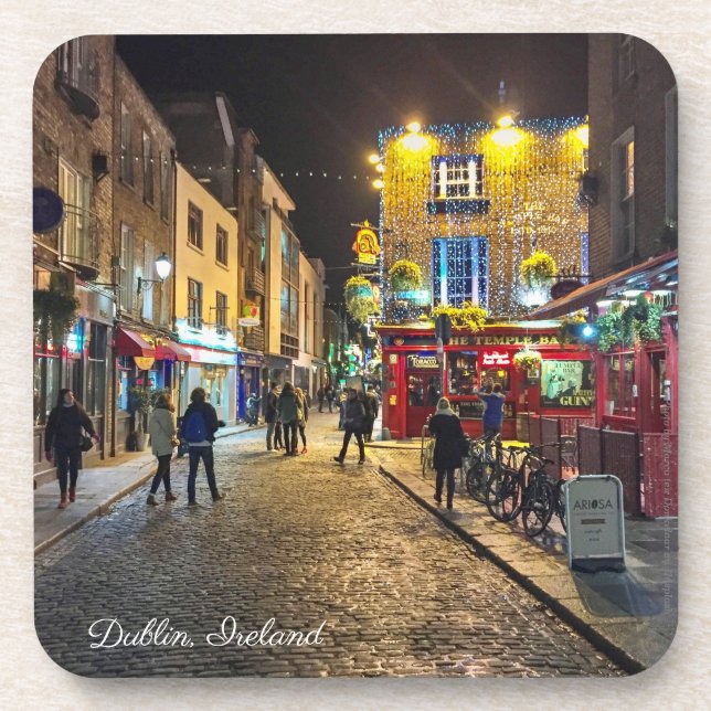 Porta-copo Dublin, Irlanda, (Frente)