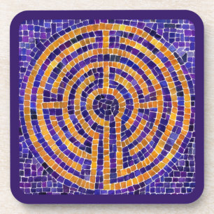 Porta-copo DURO LABYRINTH MOSAIC Portas copos plásticas - Rox