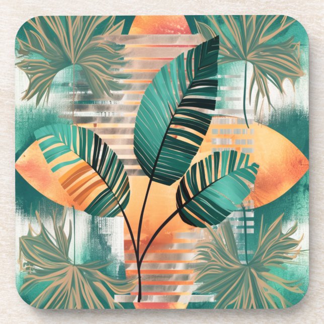 Porta-copo Dynamische Tropen-Woge (Frente)