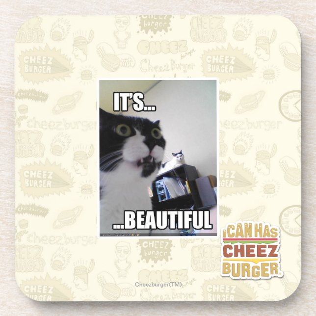 Porta-copo É bonito (Frente)