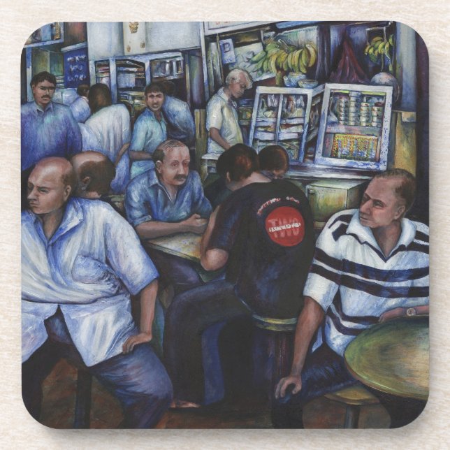 Porta-copo E... ela se casou com o carteiro, Cingapura (Frente)