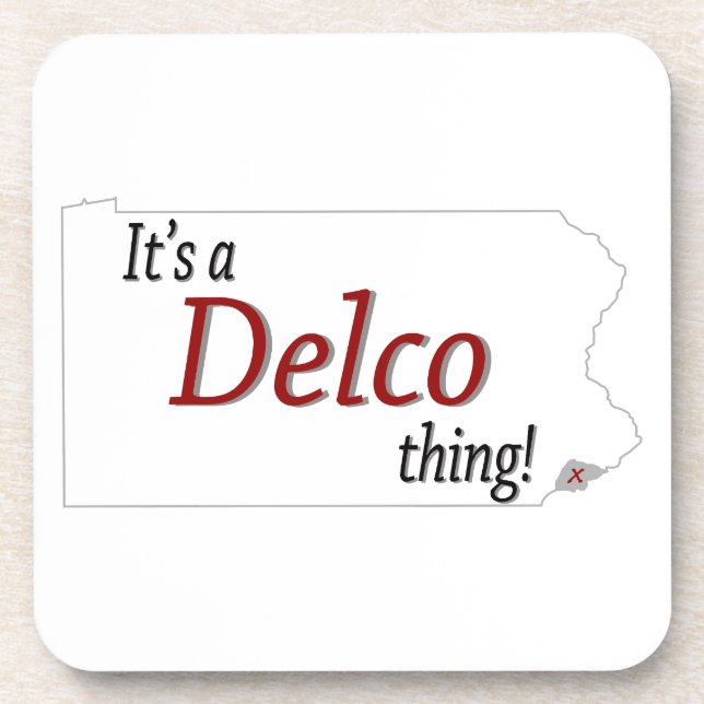 Porta-copo É uma coisa Delco (R) (Frente)