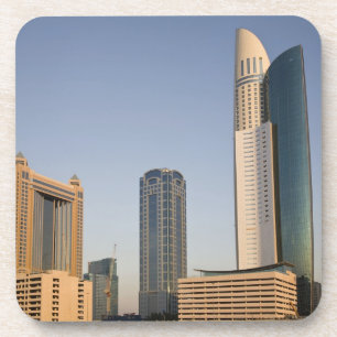 Porta-copo EAU, Dubai. Park Place Tower e outros