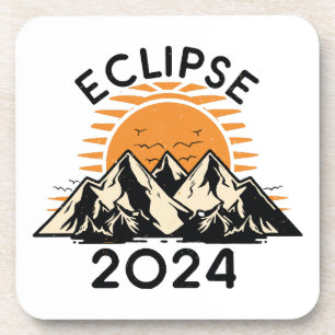 Porta-copo Eclipse Total do Sol 2024