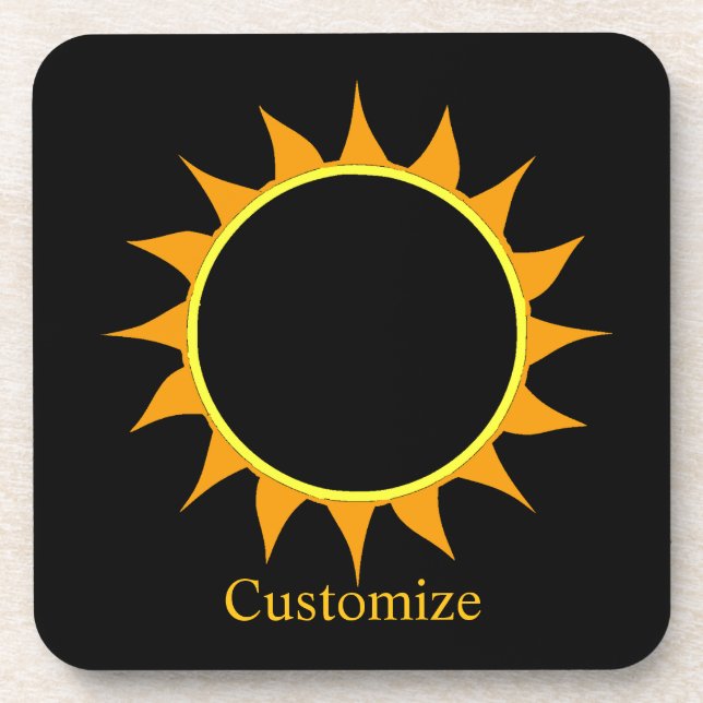 Porta-copo Eclipse Total do Sol Thunder_Cove (Frente)