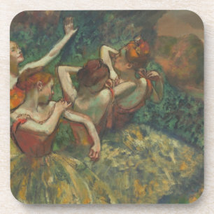 Porta-copo Edgar Degas quatro estações na uma cabeça,