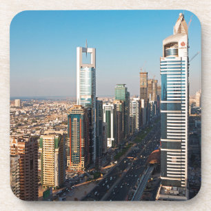 Porta-copo Edifícios ao longo da Sheikh Zayed Road, Dubai