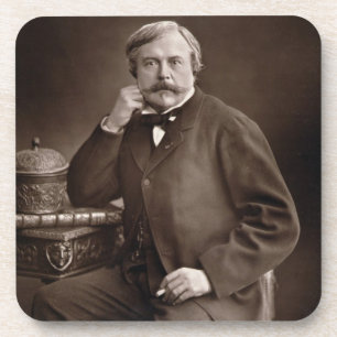 Porta-copo Edmond de Goncourt (1822-96) 'de Galerie Contemp