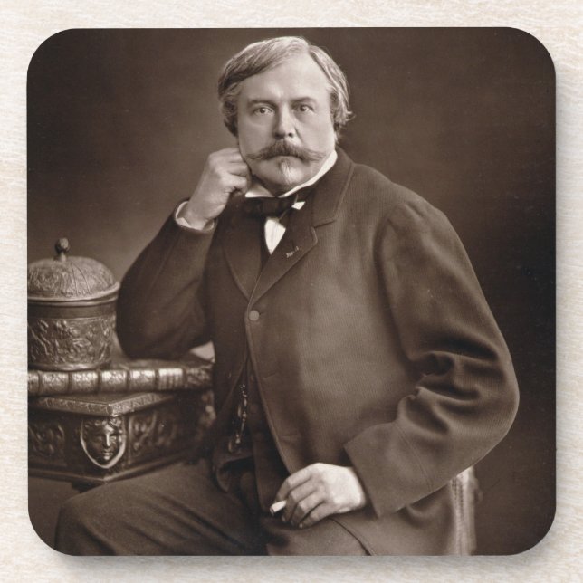 Porta-copo Edmond de Goncourt (1822-96) 'de Galerie Contemp (Frente)