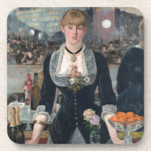 Porta-copo Edouard Manet é um Bar no Folies-Bergère