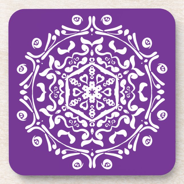 Porta-copo EggPlant Mandala (Frente)