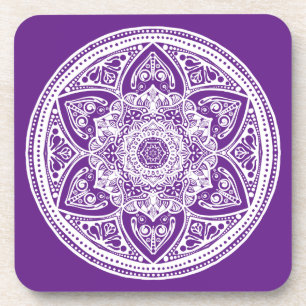 Porta-copo EggPlant Mandala