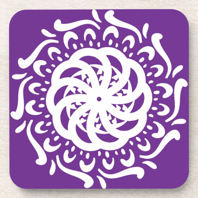 Porta-copo EggPlant Mandala (Frente)