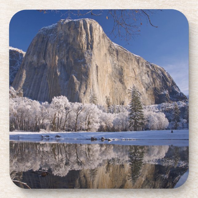 Porta-copo El Capitan reflete no rio Merced em 2 (Frente)