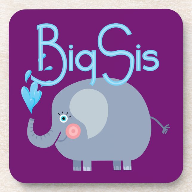 Porta-copo Elefante Big Sis (Frente)