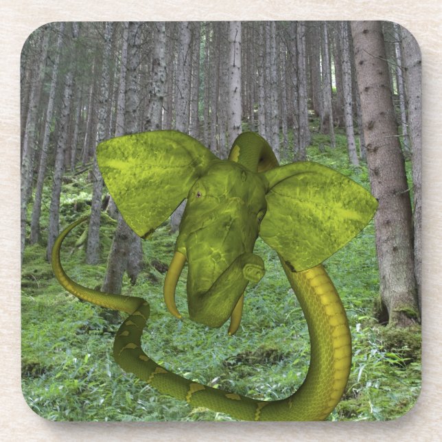 Porta-copo Elefante Python Incrível (Frente)