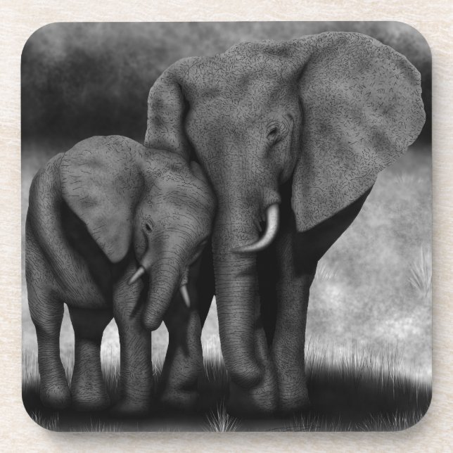 Porta-copo Elefantes (Frente)