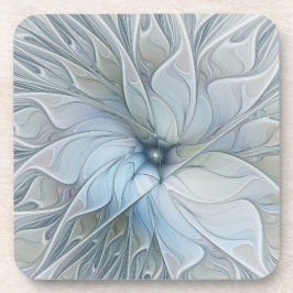 Porta-copo Elegant Beauty Modern Abstract Fractal Art Flower