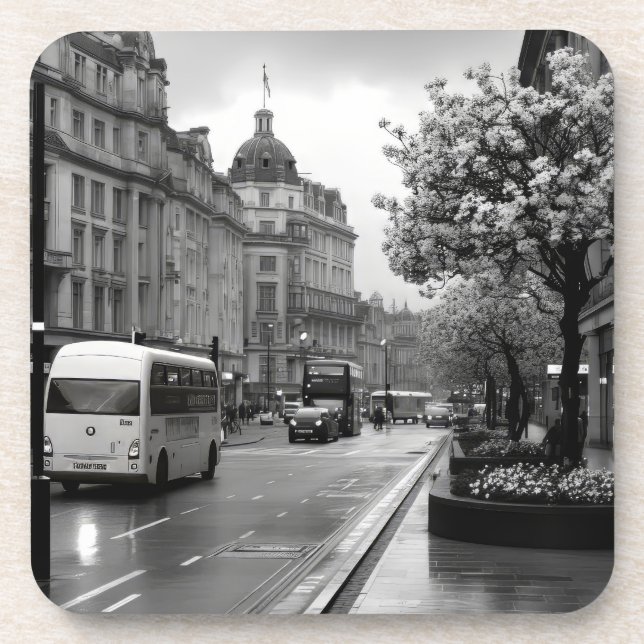 Porta-copo Elegant Street View (Frente)