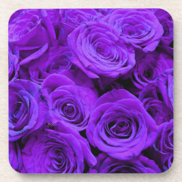 Porta-copo Elegante violeta, rosa roxo, bouquet