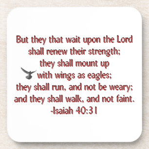 Porta-copo Eles essa espera em cima do senhor