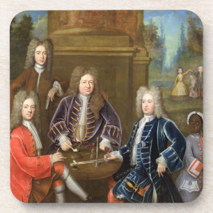 Porta-copo Elihu Yale (1648-1721) o segundo duque de Devonshi