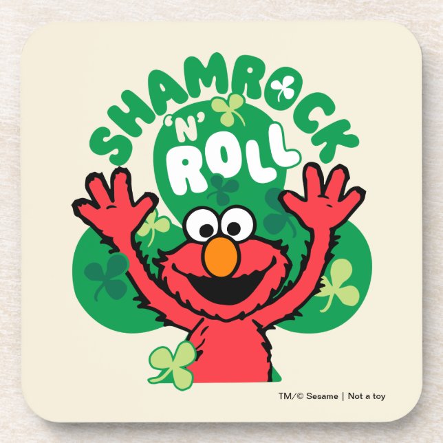 Porta-copo Elmo | Shamrock 'N' Roll (Frente)