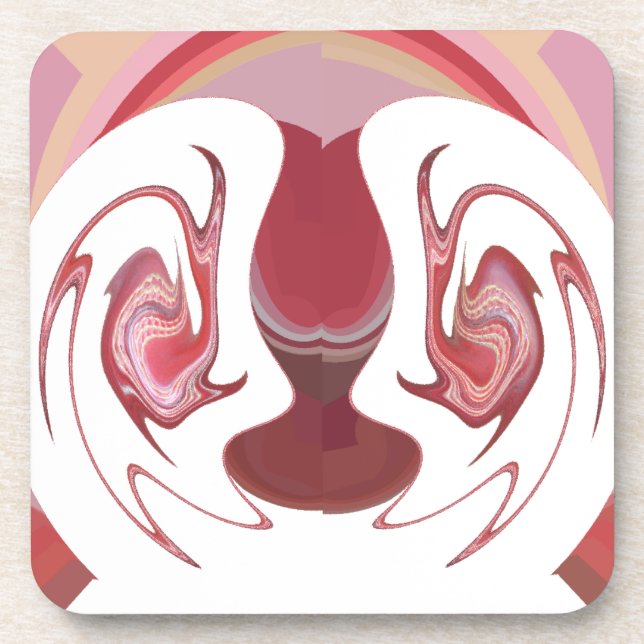 Porta-copo Embres da Terra: Tapeçaria Texturizada da África (Frente)