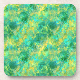 Porta-copo Emerald Green Crumpled Texture