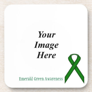 Porta-copo Emerald Green Standard Ribbon por Kenneth Yoncich