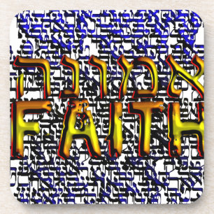 Porta-copo Emunah Faith