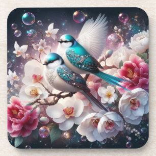 Porta-copo : Encantamento De Aves De Viagem Com Tonelada De J