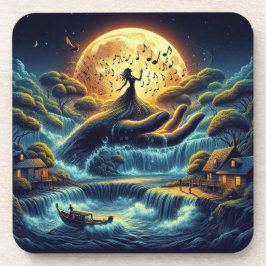 Porta-copo Encantando Serenata de Lua