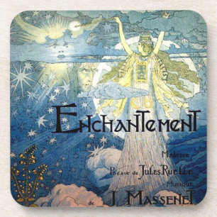 Porta-copo Enchantaque art nouveau magia