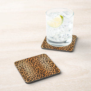 Porta-copo Energia do Leopardo Selvagem – Moda Ousada com Est