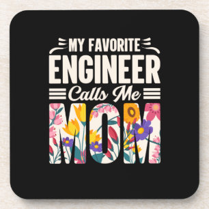 Porta-copo Engenheiro Meu Engenheiro Favorito Me Chama Mãe