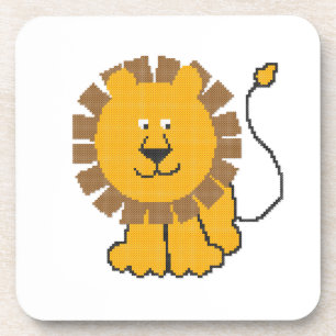 Porta-copo Engraçado desenho animado Lion
