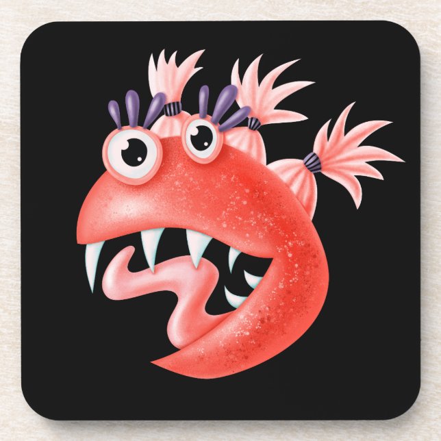 Porta-copo Engraçado, engraçado monstro esquisito Hilarious (Frente)